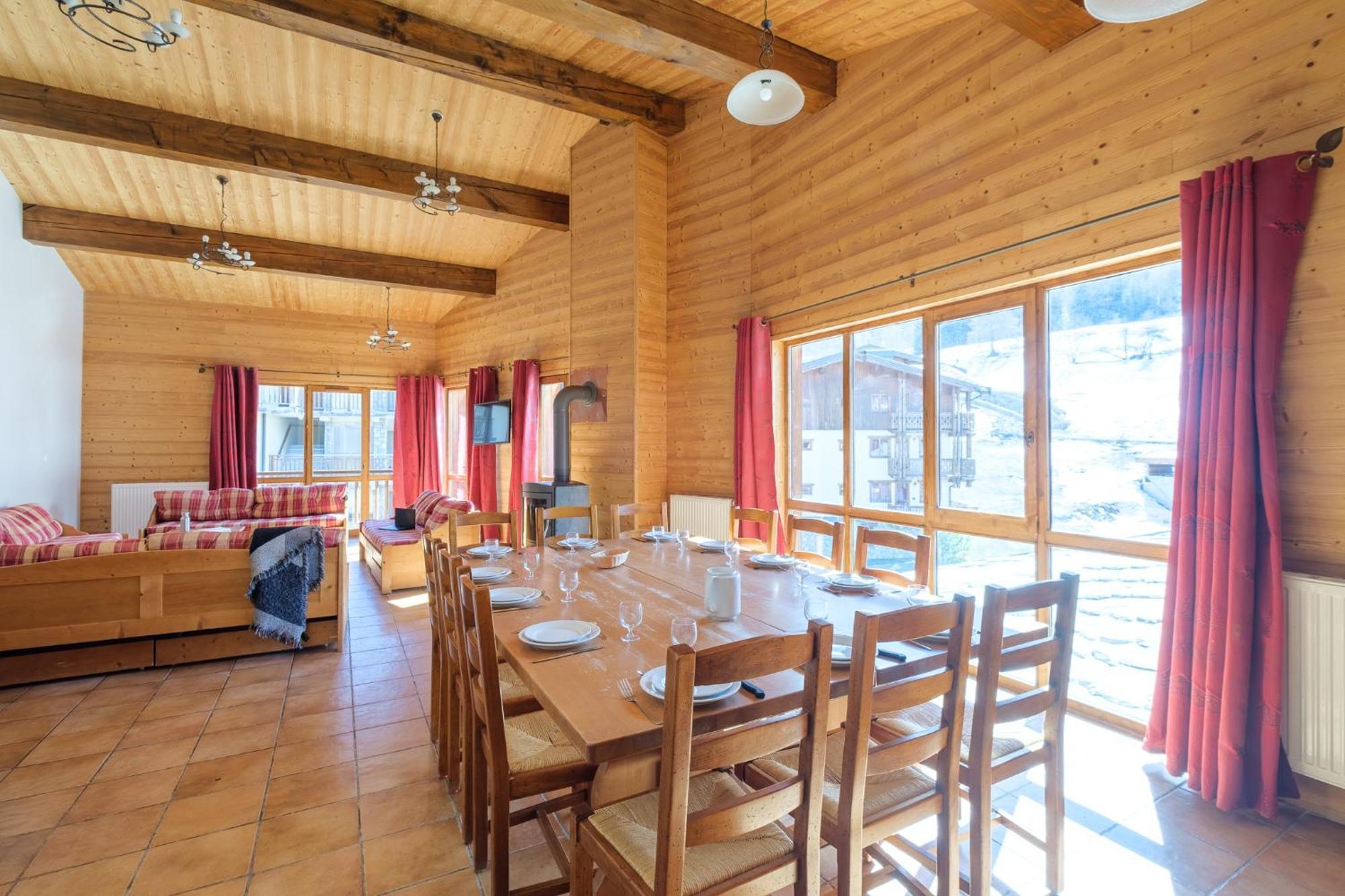 לנסלבילאר Residence Les Balcons De Val Cenis Village מראה חיצוני תמונה